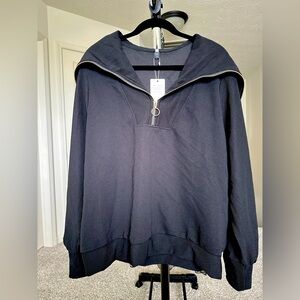 Efan oversized 1/4 Zip